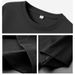 Cotton Short Sleeve Tops 220 Grams Heavy T-shirt Y2k Casual Comfortable Tee Shirt Black & White O-neck Woman Clothing YH2532_ecoleips.com
