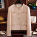 Xiaoxiang Jacket For Women's Spring And Autumn New High-End Temperament Socialite Short Style Slim Fit Casual_ecoleips.com
