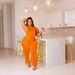 31230 New Women's Clothing Solid Color Tassel Two-Piece Set_ecoleips.com
