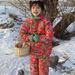 girl Autumn Winter New Tang Padded Thickened Jacket Ethnic Style Coat Northeast Large Floral Cotton Suit Outerwear_ecoleips.com