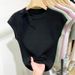 Lace-Up Round Neck Knit Top – Breathable Summer Sleeveless Blouse With 3D Texture (One Size, 4 Colors, Cool-Touch Polyester)_ecoleips.com