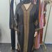 Z2129 Plus Size Dress With Heavy Embroidery And Rhinestones Muslim Long Robe Two-Piece Set_ecoleips.com