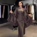 Women's Clothing round neck bat sleeve top casual skirt elegant suit female_ecoleips.com
