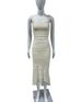 Women's Sexy Pleated Suspender Top And French Style Lace Skirt Set Style Spring Summer Collection_ecoleips.com