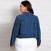 Women's Clothing Plus Size Retro Denim Top Versatile Fashionable Short Jacket_ecoleips.com