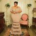 Women's Clothing Plus Size Women's Color Block Short Sleeve Dress Style Spring For Formal & Casual For Women_ecoleips.com