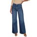 High Waist Straight Leg Jeans For Women - Classic Stretch Denim Pants (Light Blue/Dark Blue/Black) | Office & Casual Versatility_ecoleips.com
