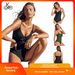 Women's Solid Color Bowknot One Piece Swimsuit Sexy Slimming Bikini Summer Swimwear_ecoleips.com