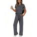 2026 New Spring/Summer European American Wish Cross-Border Women's Clothing Set: Short-Sleeve Casual Long And_ecoleips.com