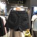 Women’s High-Waisted Distressed Denim Shorts – Frayed Hem & Button Details, Summer Casual Shorts In Black & More_ecoleips.com