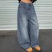 European And American Tyle Cro-border 2025 Pring New Veratile Drapey Caual Looe Wide-leg Floor-length_ecoleips.com