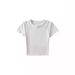 A Short-Sleeved Top For Petite Women, Featuring An Open Neckline That Reveals The Navel; Made Of Pure Cotton With A Summ_ecoleips.com