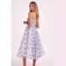 Fashion Off Shoulder Chiffon Midi Dress Elegant Fairy Style European American Women Clothing Formal Evening Party Dress_ecoleips.com