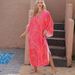 Women's Clothing Women's Cotton Beach Cover Up Casual Loose Sun Protection Bikini Robe Style For Vacation For Formal & Casual For Women_ecoleips.com