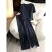 Women's Light Luxury Relaxed Casual Fashion Two Piece Set Short Sleeved Suit Jacket High Waisted Wide Leg Pants Breathable New Style_ecoleips.com