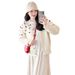 Autumn New Korean Fashion Sweater Jacket + Corduroy Maternity Dress_ecoleips.com