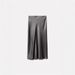 Aria Basics Aria Basics Cross-border European And American Women's Fashion INS Hot-selling Silk Satin Midi Skirt In Multiple Colors_ecoleips.com