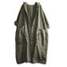 Women's Oversized Batwing Sleeve Long Trench Coat With Hood & Large Pockets – Casual Elegance For Spring & Fall_ecoleips.com