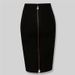 Hot Selling 16 Colors Bandage Short Striped Zipper Double Open Sexy High Waist Bodycon Half Skirt_ecoleips.com