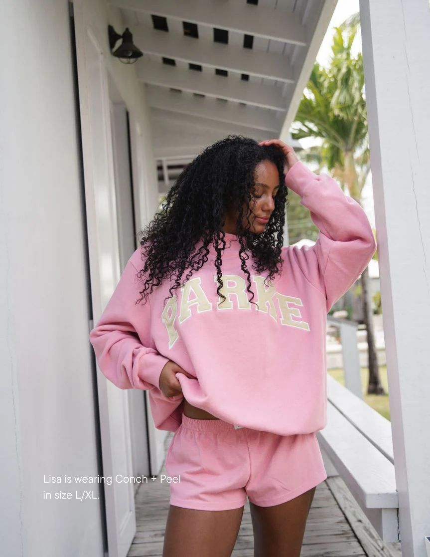 Women's Embroidered Letter Crew Neck Sweatshirt Casual Simple Autumn Winter Hooded Sweatshirt_ecoleips.com