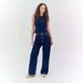 Women's Clothing Summer Fashion Casual Sleeveless High Waist Women's Suit Denim_ecoleips.com