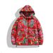 girl 2024 Northeast Large Flower New Jacket Winter National Trend Thickened Coat Couple Plus Size Cotton Clothing Hooded_ecoleips.com