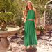 2026 Spring New European American Women's Fashion Sexy Hollow Pleated Halter Top And Stylish Skirt Set For Women_ecoleips.com