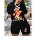 Women's Clothing Casual Two-Piece Outfit – Stylish T-Shirt & Effortless Style, All-Day Comfort Shorts Set For Everyday Comfort_ecoleips.com