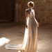 Women's Clothing White Halter Neck Light Wedding Dress Minimalist Style Slimming Train Travel Photography Sexy New Super Fairy Departure Dress_ecoleips.com