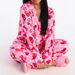Women's Casual Two Piece Set Long Sleeved Printed Top With Front Open Collar And Trousers Spring_ecoleips.com