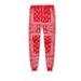 Summer Floral Print Digital Full Print Pants Women's Versatile Casual Style Korean Thin Men's Clothing_ecoleips.com