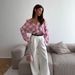 Women's Clothing Loose Shirt Detachable Long Sleeved Lapel Outer Top_ecoleips.com