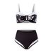 New High-Waisted Printed Bikini Set For Women In Multiple Colors Sexy Two-Piece Swimsuit For Summer Vacations_ecoleips.com