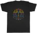 Women's T-Shirts Chakra Symbols Mandala Colour Yoga Spiritual Mens Unisex T-Shirt Tee Gift_ecoleips.com