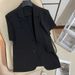 Women's Clothing Fat MM Extra Large Size 300 Catties Thin Professional Short Sleeved Small Suit Jacket Women's Summer Loose Suit Top_ecoleips.com