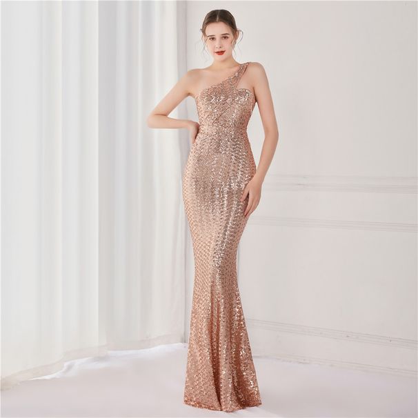 Women's 18891#Sequin 8-color fantasy celebrity party party evening dress sexy long toast dress host dress_ecoleips.com