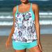 Women's Clothing Printed Bikini New American Style Two Piece Swimsuit Beachwear_ecoleips.com
