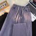 Women's Clothing Retro High Street Spring And Autumn Jeans Women's Loose Mopping Bloomers New Casual Pants Ins Trend_ecoleips.com