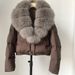 Women's Winter Short Down Jacket With Fox Fur Collar, Fashionable Loose Fit, Warm & Stylish, Multiple Colors Available_ecoleips.com