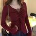 girl Pleated Thickened Three-Dimensional Flower Long Sleeve Sweater Autumn Winter Knitted Design New Slim Fit Slimming Base_ecoleips.com