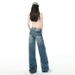 2026 Spring Low-Waist Washed Loose Straight American Retro Jeans For Women, Winter Casual Pants_ecoleips.com