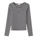 2025 #Selection Of Quality # Pure Cotton T-Shirt Women's Striped Long Sleeve Top 2025 Autumn/Winter New High End Western_ecoleips.com