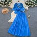 Elegant Red Two Piece Suit For Women Sophisticated Pleated Skirt Cape Waist Cinching Design Perfect For Autumn_ecoleips.com