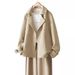 Women's Clothing Khaki Short Windbreaker Women Autumn New Loose Casual Small Thin Coat_ecoleips.com