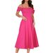 Sexy Pleated Suspender Dress For Women - Slim Fit A-Line Dress With Adjustable Straps, Breathable Fabric, Elegant & Casual_ecoleips.com