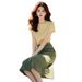 Summer Niche Unique European Fashion Elegant Socialite Petite Slimming Two-Piece Skirt Set For Women_ecoleips.com