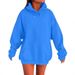 European And American Oversized Drop Shoulder Independent Women's Autumn Thick Hoodie_ecoleips.com