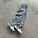 Streetwear Embroidered Zip-Up Jogger Pants - High-Fashion Hip-Hop Sweatpants For Men & Women (US Sizing)_ecoleips.com