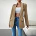 Diyun 2023 Autumn Winter European And American Women's Fashion Export Independent Station Elegant Commuter Blazer_ecoleips.com