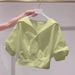 Women's French Style White Shirt Short Sleeved Versatile Light Luxury Design New Summer 2026_ecoleips.com
